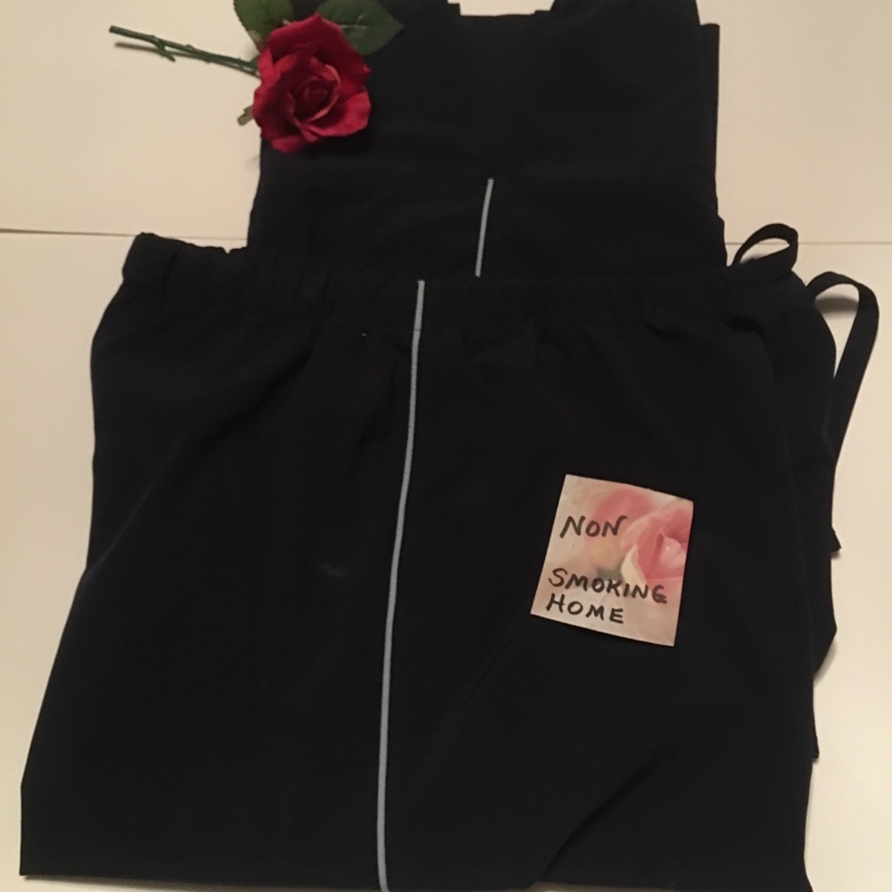 Reebok Black Jogging Trac Workout Exercise Lounge… - image 1